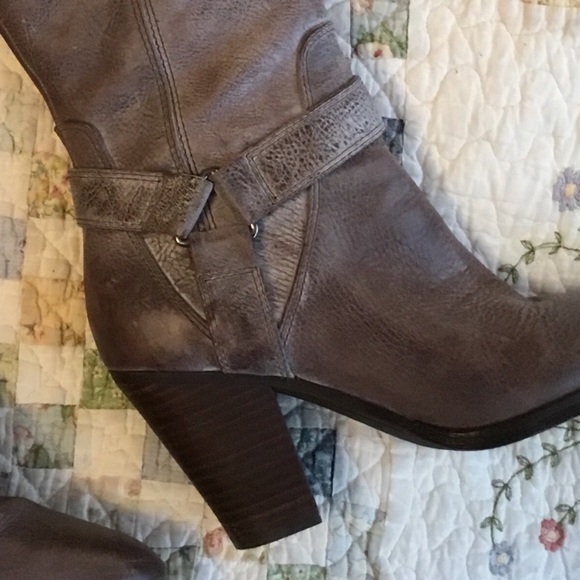 Enzo Angiolini leather knee-high boots, sz 6M - Picture 2 of 11